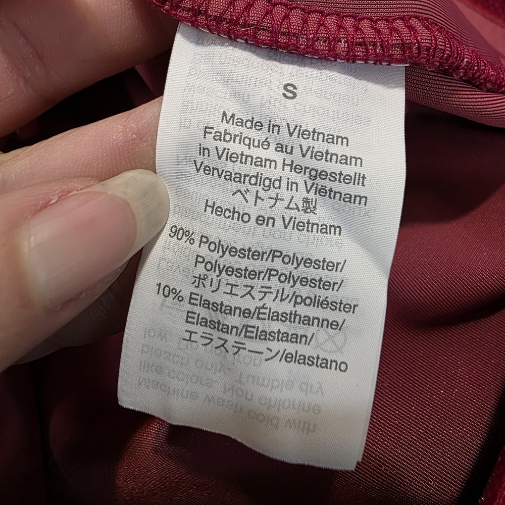 J. Crew Velvet Wrap Top - Cranberry - Picture 7 of 8